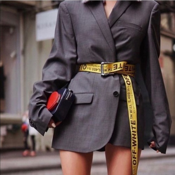 Authentic Off White Industrial belt